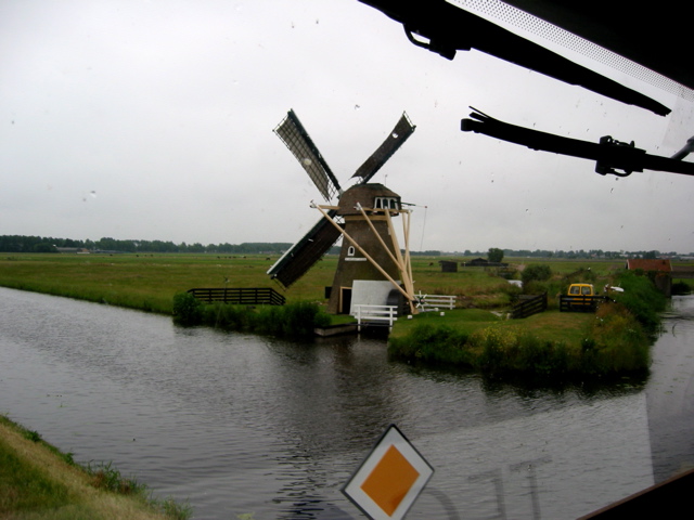 Eine Windmühle