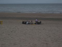 Anfänge der Strandparty